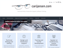 Tablet Screenshot of carijansen.com